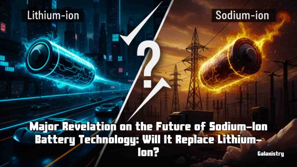 Major Revelation on the Future of Sodium-Ion Battery Technology: Will It Replace Lithium-Ion?