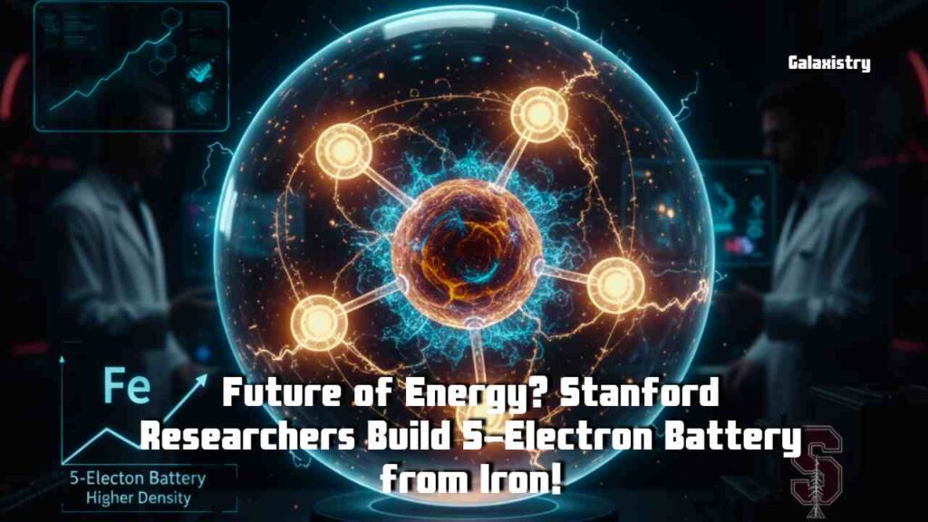 Future of Energy? Stanford Researchers Build 5-Electron Battery from Iron! 1 Future of Energy? Stanford Researchers Build 5-Electron Battery from Iron!
