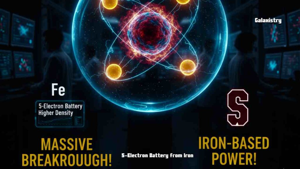 Future of Energy? Stanford Researchers Build 5-Electron Battery from Iron! 2 Future of Energy? Stanford Researchers Build 5-Electron Battery from Iron!